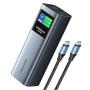 VENTION Batterie Externe 27000mAh, Power Bank 140W PD3.1 3 Ports avec Écran Numérique Intelligent, Chargeur Externe Compatible M