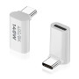 Duttek USB C à 90 degrés Adaptateur, USB C mâle vers Femelle PD 140W avec Affichage vidéo 8K@60Hz, Compatible avec Thunderbolt 4