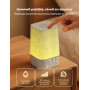 LIORQUE Réveil Lumineux Simulateur d'Aube, Reveil Simulateur d'Aube sur Lampe de Chevet LED, Lampe de Reveil avec 30 Sons pour D