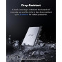 Lexar ES3 SSD Externe 2To, USB3.2 Gen2 Portable SSD, PSSD jusqu'à 1 050Mo/s en Lecture, 1 000Mo/s en écriture, Disque SSD Extern