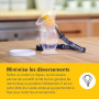 Medela recueil lait maternel en silicone pour les mères qui allaitent, économiseur de lait avec une base à ventouse et un couver
