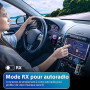 SONRU Emetteur Bluetooth Récepteur 5.3, 2 en 1 Adaptateur Bluetooth Avion Transmetteur 3,5 mm AUX Jack, Prend en Charge 2 for Ai