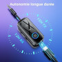SONRU Emetteur Bluetooth Récepteur 5.3, 2 en 1 Adaptateur Bluetooth Avion Transmetteur 3,5 mm AUX Jack, Prend en Charge 2 for Ai