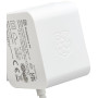 Bloc d'alimentation Officiel Raspberry Pi 5 USB-C 27 W, USB-C Power Supply, Blanc