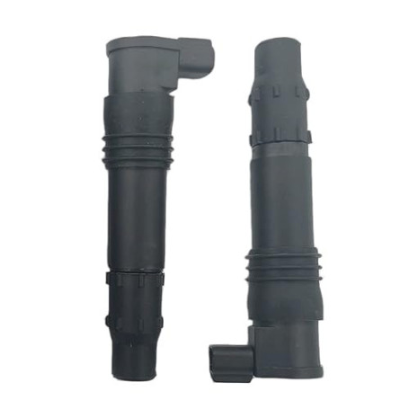 Amrxuts 129700-4580 Lot de 2 bobines d'allumage Convient pour ZR1000 Z1000 ER6N ER-6N Ninja 650R EX650 Versys 650 KLE650 Z750 Z7
