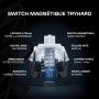 Tryhard Celshading Blanc – Clavier Magnétique Gaming 65% | Switchs Hall Effect Ultra-Réactifs 8000 Hz | ARGB Personnalisable | L