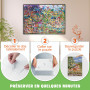 Nariolar Ultra-Adhérent Transparent Colle Puzzle pour 8x1000 Pièces de Puzzle,64 Feuilles de Conservation Facile en Quelques Min