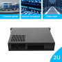 ECUTEE Lot de 14Inch boîtiers de Serveur en Rack (Profondeur 35 cm) 2U 2U 2U - Prend en Charge Les Cartes mères Micro ATX/Mini I