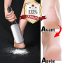 Antonki Rapeuse Pieds, Râpe Pieds Manuelle Double Face pour Peaux Mortes et Callosités - Outil de Pédicure pour Pierre Ponce Lav