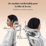 SIHOO B100 Chaise de Bureau Ergonomique, Maille Respirante, Support Lombaire, Appui-Tête Large, Accoudoirs Relevables, Inclinais