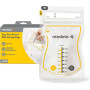 Medela sachets de conservation pour lait maternel Easy Pour, capacité de 210 ml, conception anti-fuite avec protection du lait,