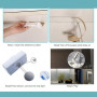 JANDEI - Bande Lumineuse LED Autocollante, Rechargeable USB, Sans Prise, avec Detecteur de Mouvement. Éclairage Nocturne pour Cl
