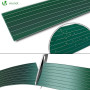 VOUNOT® Kit de lamelles Occultantes PVC 75m x 4.7cm 150 Clips Brise Vue de Qualité Bandes de Protection pour Panneau Grillagé Cl