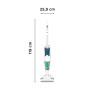 Rowenta Nettoyeur vapeur 2-en-1, Aspire et lave simultanément, Elimine 99,9 des bactéries, Pour tous les sols, Sans détergent, D