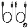 Ksywydu 2 Pièces Chargeur Montre Connectée 2 Pins 4mm, Câble de Charge Magnétique pour Smartwatch Universel pour Smartwatch, Acc