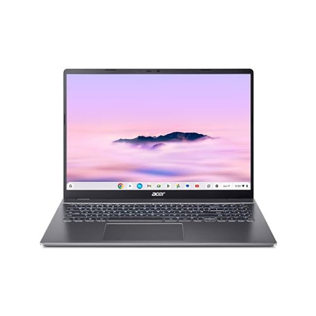 Acer Chromebook Plus 516 I PC Portable 16" WQXGA (2560x1600) 120Hz I Intel Core i3-1315U (13e Gén.) I 8Go RAM LPDDR5 I 128Go UFS