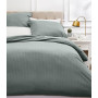 Amazon Basics Parure de Lit King Size 3 Pièces en Microfibre, Housse de Couette 240 x 260 cm et 2 Taies d'oreiller 65 x 65 cm, G
