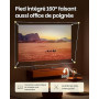 XGIMI Mini Videoprojecteur Portable Intelligent Vibe One Batterie Intégrée 1080P, Compatible avec Google TV & Netflix, Sound by