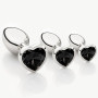 3 Pièces Butt Plug en Métal,Plug Anus Sex Toýs Homme Femme,Sextoys Unisexes,Plugs anale debutant Grand Moyenne Petite taille Plu