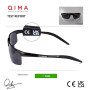ZILLERATE Lunette De Soleil Homme Polarisée Pour la conduite, le vélo, le golf, le ski et tous les sports, Qualité supérieure, A