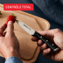 Tefal Ice Force Ensemble 6 pièces Bloc couteaux de cuisine + 5 couteaux, Lame acier inoxydable allemand, Garantie 10 ans, Coupe 