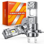 SEALIGHT H7 LED 32000LM 6500K Lumière Blanche, Ampoule LED H7 pour Kit De Conversion Halogène, 1:1 Taille Halogène, Plug and Pla