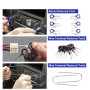 Hochferr 250 Pièces Outils Demontage Garniture Voiture Outil de Démontage pour Panneau Autoradio Tableau De Bord De Voiture