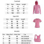 ZETIY Survêtement de Fitness Femme 5 Pieces Costumes de Sport Yoga Fitness Tenue de Sport Sportswear pour Gym Jogging Athletisme