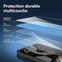 NEW'C Lot de 3, Verre Trempé pour Google Pixel 8A Protection efficace contre les Rayures - sans Bulles - Ultra Résistant (0,33mm