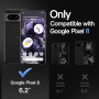 JETech Coque Magnétique pour Google Pixel 8 6,2 Pouces 2023, Compatible avec MagSafe, Étui Housse Antichoc à Dos Translucide Mat