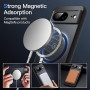 JETech Coque Magnétique pour Google Pixel 8 6,2 Pouces 2023, Compatible avec MagSafe, Étui Housse Antichoc à Dos Translucide Mat