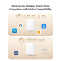 Aqara Capteur Multi-État P100 2-en-1, Thread/Zigbee, Capteur de Porte/Fenêtre ou de Vibration, Surveillance Ouverture/Fermeture