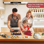 HI NINGER Kit Sushi Maker Set - Édition Deluxe : Ensemble De 20 Pièces pour Débutants avec Natte De Roulage, Moules À Riz, Coute