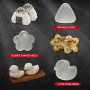 HI NINGER Kit Sushi Maker Set - Édition Deluxe : Ensemble De 20 Pièces pour Débutants avec Natte De Roulage, Moules À Riz, Coute