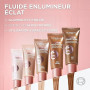 L'Oréal Paris - Fluide Enlumineur Éclat Multi-Usages - Illumine & Hydrate - Enrichi en Beurre de Karité - Lumi glotion - Teinte
