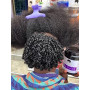 Coco Black Naturals Curling Custard Ghana cheveux Coily Kinky type 4c 502,7 ml