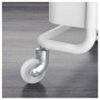 LetGoShop IKEA Raskog Chariot Utilitaire Blanc 13 3/4x17 3/4x30 3/4 203.829.32