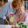BOLEi Rose Eternelle Cadeau pour Femmes, Rose sous de La Belle et La Bête, Rose Rouge avec LED, Cadeau Saint Valentin pour Femme