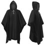 flintronic Poncho de Pluie Adulte, Poncho Pluie Imperméable Matériau EVA, Unisexe Poncho Pluie Réutilisable, Poncho Anti Pluie à