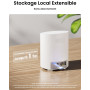 Reolink Caméra Surveillance Extérieure 360° Solaire 2K, Kit de Sécurité Domestique avec Détection IA Personne/Véhicule, Stockage