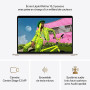 Apple MacBook Air 15 Pouces Portable avec Puce M5 : Conçu pour l’IA, Écran Liquid Retina 15,3 Pouces, Mémoire unifiée 16 Go, SSD