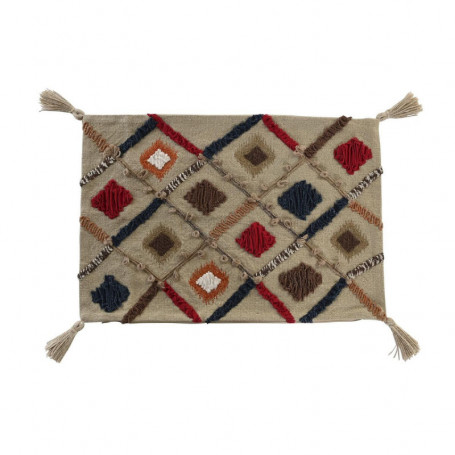 Housse de coussin DKD Home Decor Multicouleur Frange (60 x 1 x 40 cm) 83,99 €