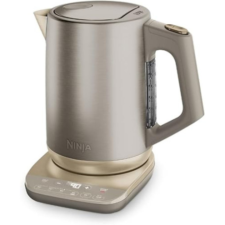 Ninja Perfect Temperature Bouilloire – bouilloire électrique 1.7L pour thé, ébullition rapide, 6 réglages de température réglabl