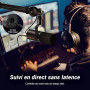 TONOR USB/XLR Micro Dynamique, Cardioïde Microphone pour Podcasting, Gaming, Streaming, Broadcasting, Enregistrement Vocal, Chan