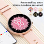 Hwagol Montre Connectée Homme Femme 1.39" Smartwatch avec Podometre, Moniteur Sommeil, avec 140+ Sportifs, Smartwatch Montre Int