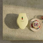Bestron Mini gaufrier pour gaufres classiques, Petit gaufrier avec revêtement anti-adhésif, pour les anniversaires d'enfants, le