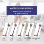 FLYLINKTECH V8 6000mAh Remplacement Batterie Dyson V8 SV10 Li-ion Batterie pour Dyson V8 Absolute Fluffy Animal SV10 Aspirateur
