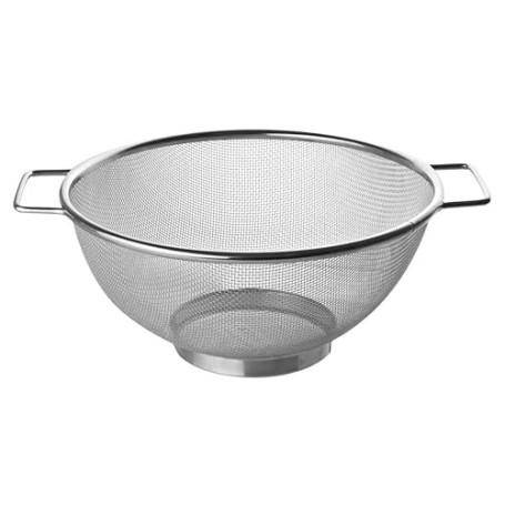 Fackelmann 28333 Passoire Tamis INOX, passoire, Tamis, passoire Chinois, Acier Inoxydable, Argent, 26 x 11,5 cm
