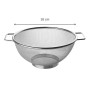 Fackelmann 28333 Passoire Tamis INOX, passoire, Tamis, passoire Chinois, Acier Inoxydable, Argent, 26 x 11,5 cm