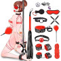Qoosea Kits de Bondage 13 Pièces SM Sex Toys Erotiques Set Adultes Toy Parfait pour Couple Ensemble de Jouets Sexuels Érotiques